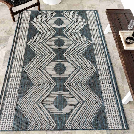 Nuloom Ranya Tribal Indoor/Outdoor Area Rug 8ft x 10ft GBCB01N-8010